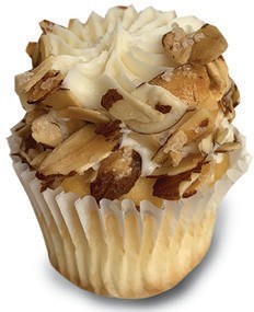 Order Toasted Almond Cupcake food online from Gigi Cupcakes store, Pittsburgh on bringmethat.com