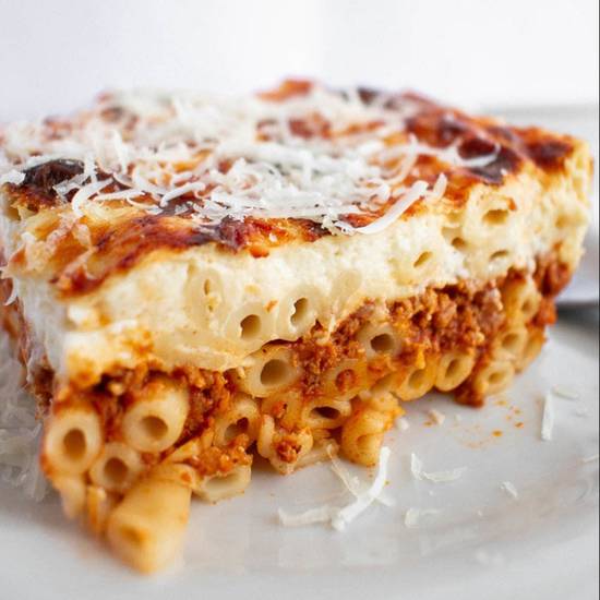 Order Pastitsio Plate food online from Athenian Grill store, Lexington on bringmethat.com