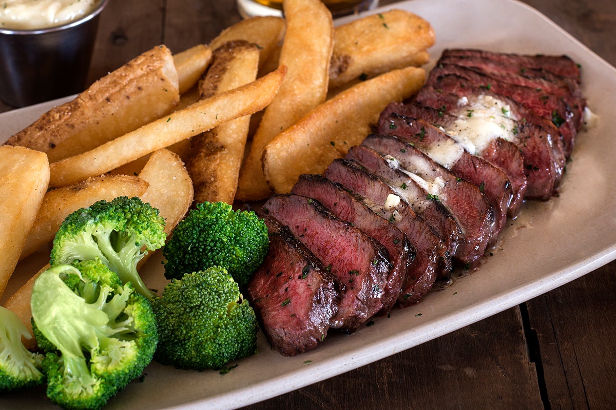 Order Steak Frites food online from World Of Beer store, Richmond on bringmethat.com