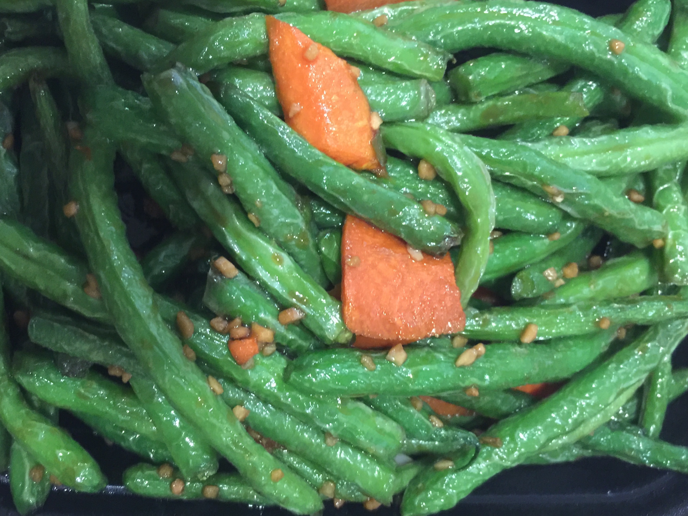 Order Sauteed garlic string bean food online from Wang Chinese Cuisine store, Cathedral City on bringmethat.com