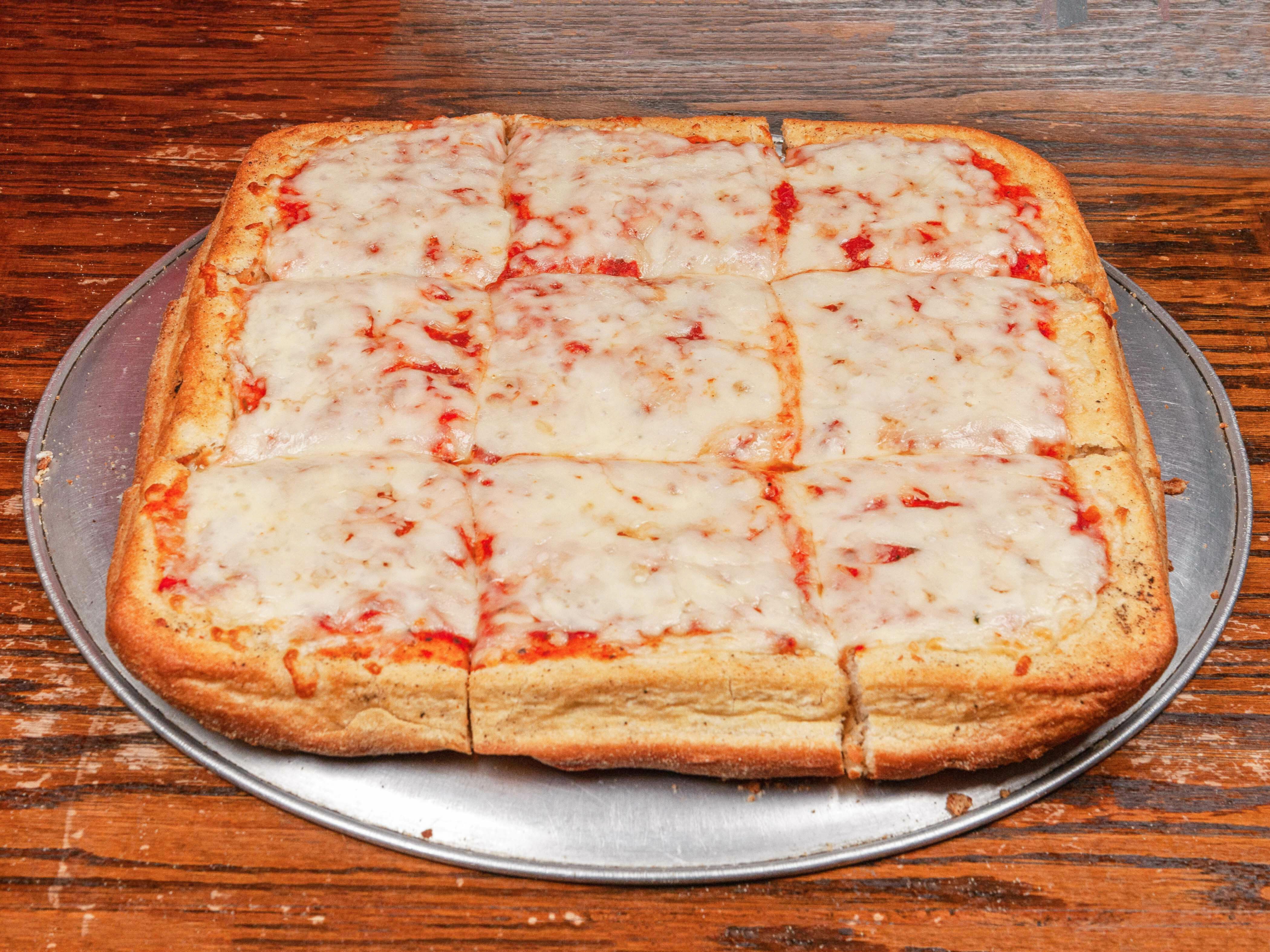 Order Cheese Sicilian Pie food online from Rivoli Pizza II store, New York on bringmethat.com