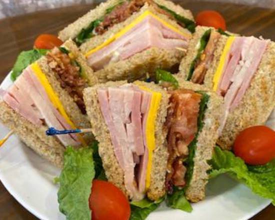 Order Club Sandwich food online from Perks Coffee & Cafe store, Kenner on bringmethat.com