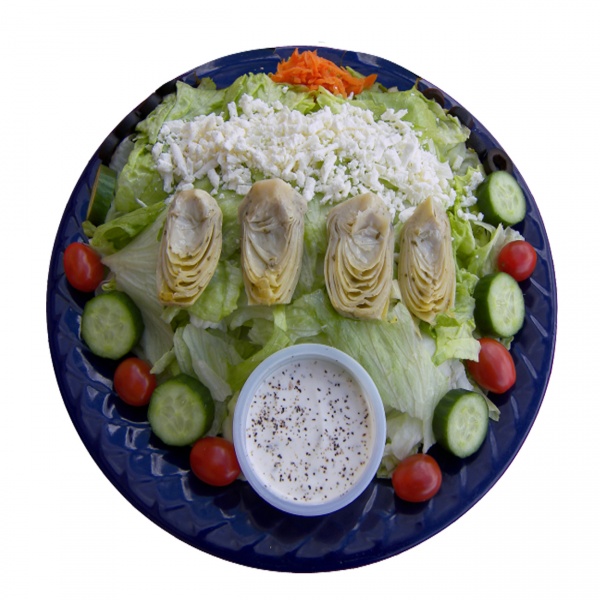 Order Greek Salad food online from Bona Pizza store, San Jose on bringmethat.com