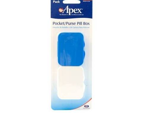 Order Apex - Pocket / Purse Pill-Box food online from East Cooper Family Pharmacy store, Mt Pleasant on bringmethat.com