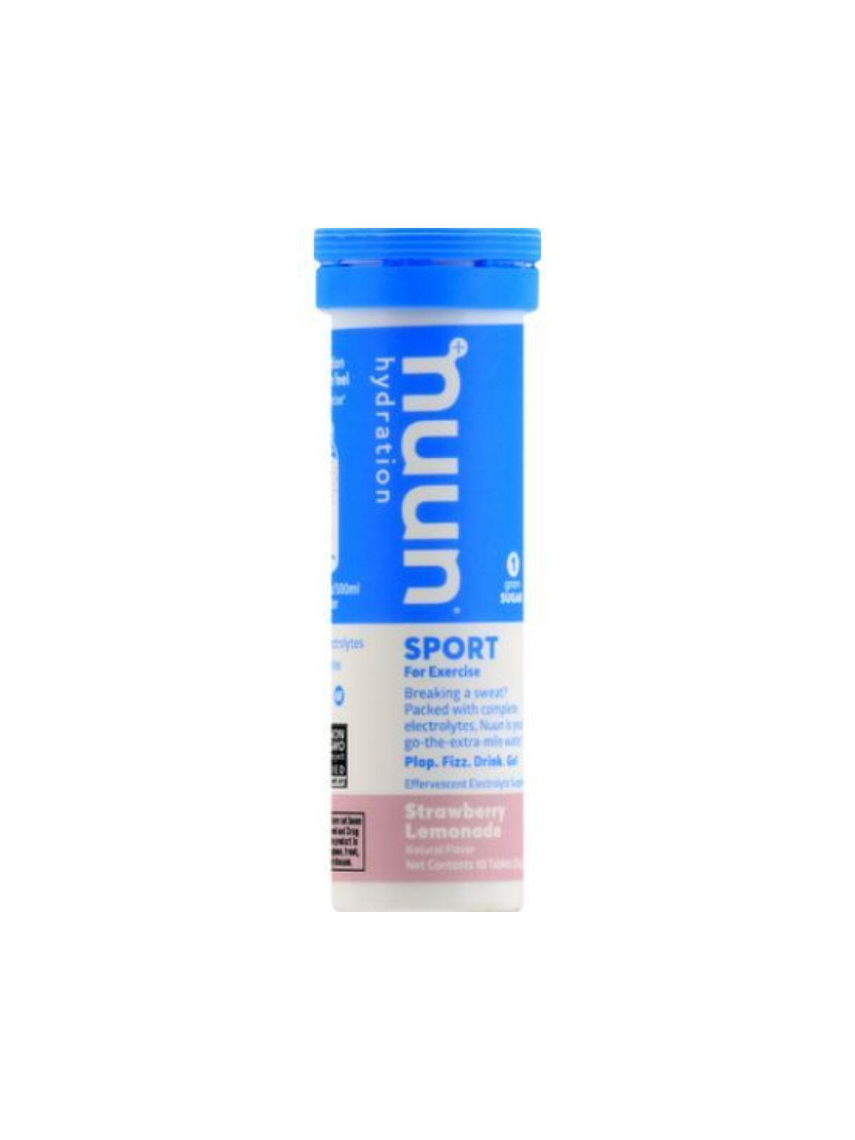Order Nuun Hydration Sport Drink Tabs Strawberry Lemonade (10 count) food online from Stock-Up Mart store, Minneapolis on bringmethat.com