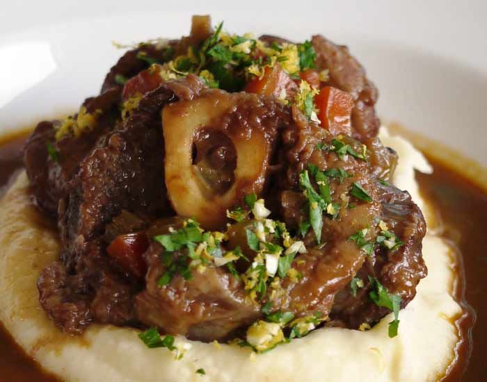 Order Osso Buco food online from Cafe Roma store, San Luis Obispo on bringmethat.com