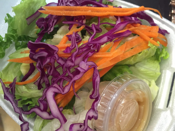 Order Side Salad food online from Am Thai Fusion Cuisine store, Anaheim on bringmethat.com