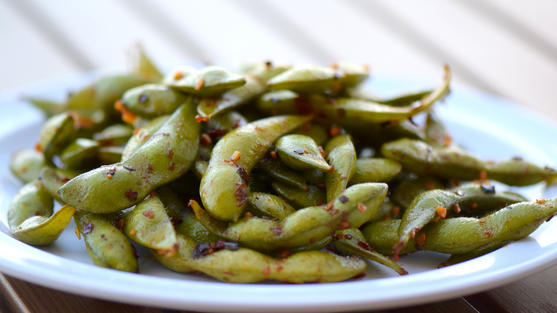 Order Garlic Edamame food online from Miso Sushi store, Anchorage on bringmethat.com