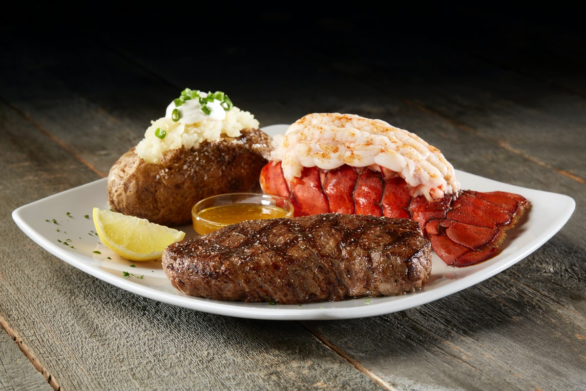 Order Steak & Lobster food online from Sizzler store, Fresno on bringmethat.com