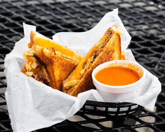 Order Daddy of the Mac food online from The Happy Grilled Cheese store, Austin on bringmethat.com