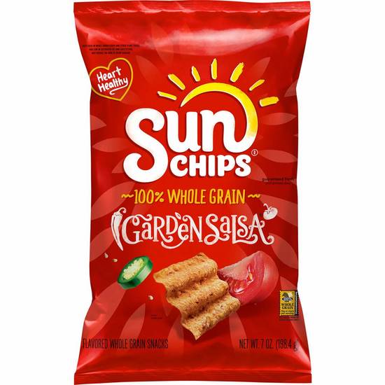 Order Sun Chips Garden Salsa - Big Bag food online from IV Deli Mart store, Goleta on bringmethat.com