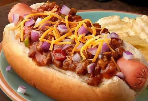 Order Chili Dog food online from Meaty Man Burgers store, Jonesboro on bringmethat.com