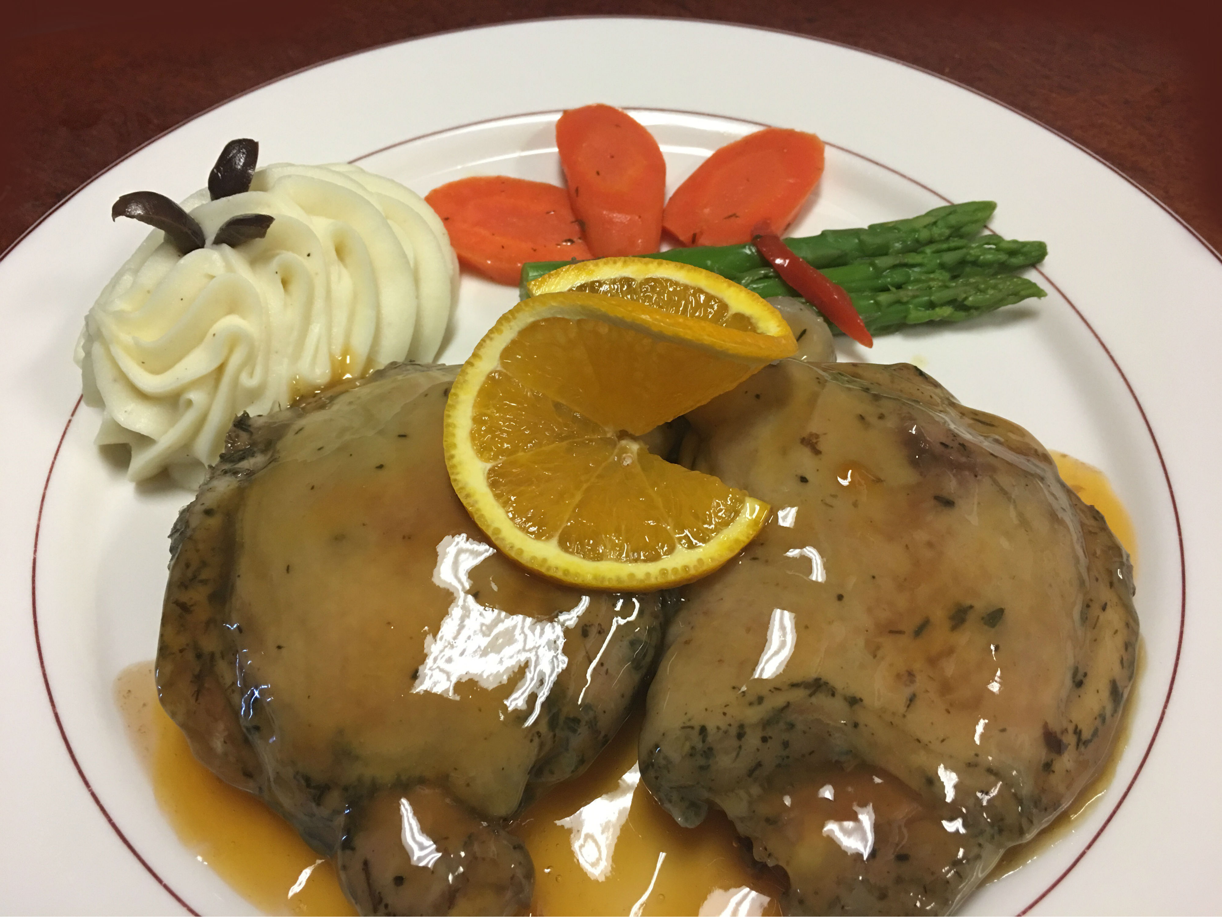 Order Duck Leg Confit Dinner food online from Le Gourmet store, Upland on bringmethat.com