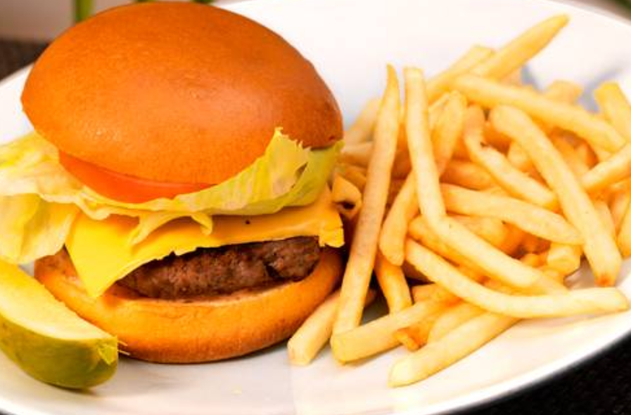 Order Chuck Brisket Cheeseburger and Fries food online from HI Steaks store, Honolulu on bringmethat.com