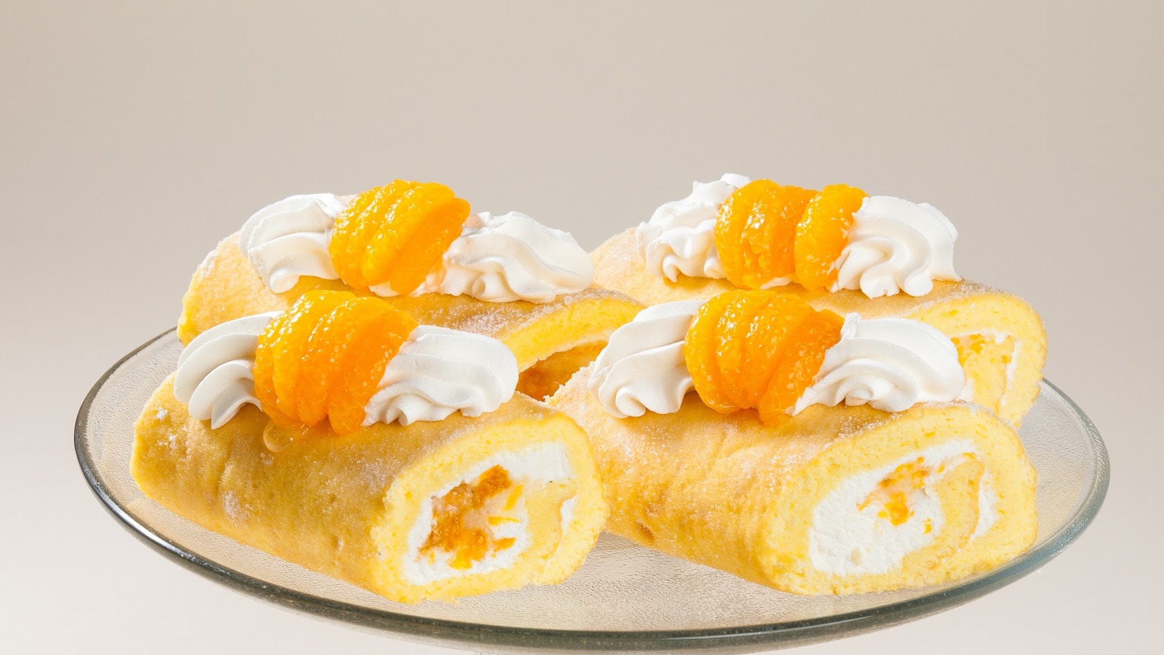 Order Mandarin Orange Roll food online from Lutz Cafe & Pastry Shop store, CHICAGO on bringmethat.com