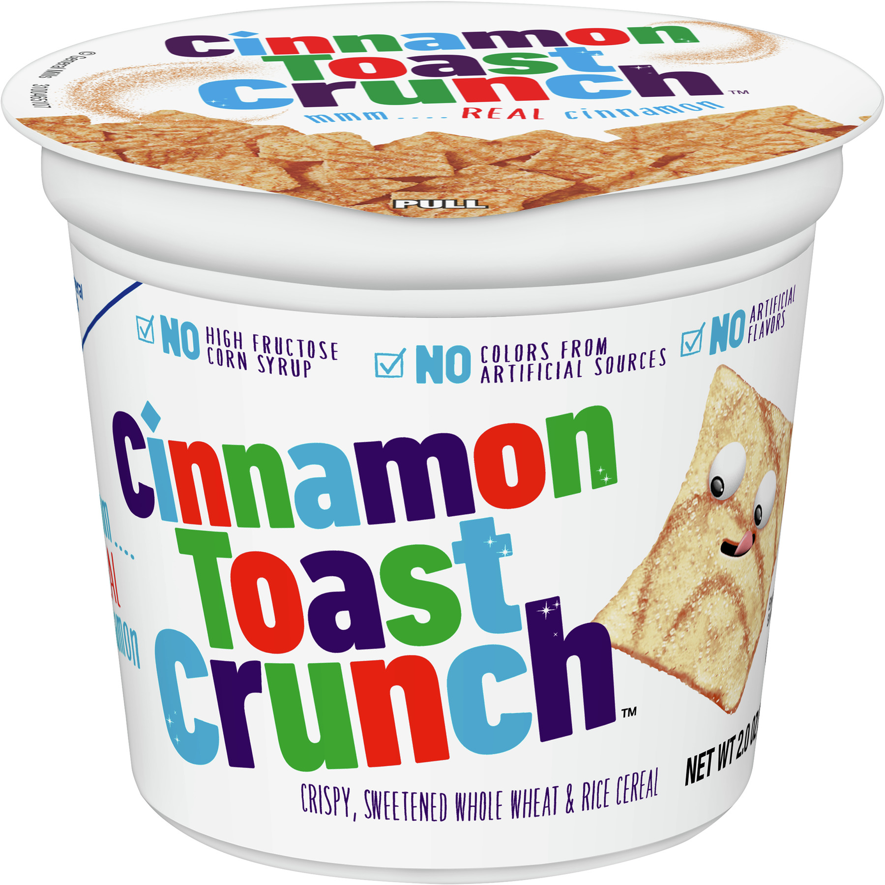 Order General Mills Cereal Cup - Cinnamon Toast Crunch food online from Terrible store, Lake Havasu City on bringmethat.com