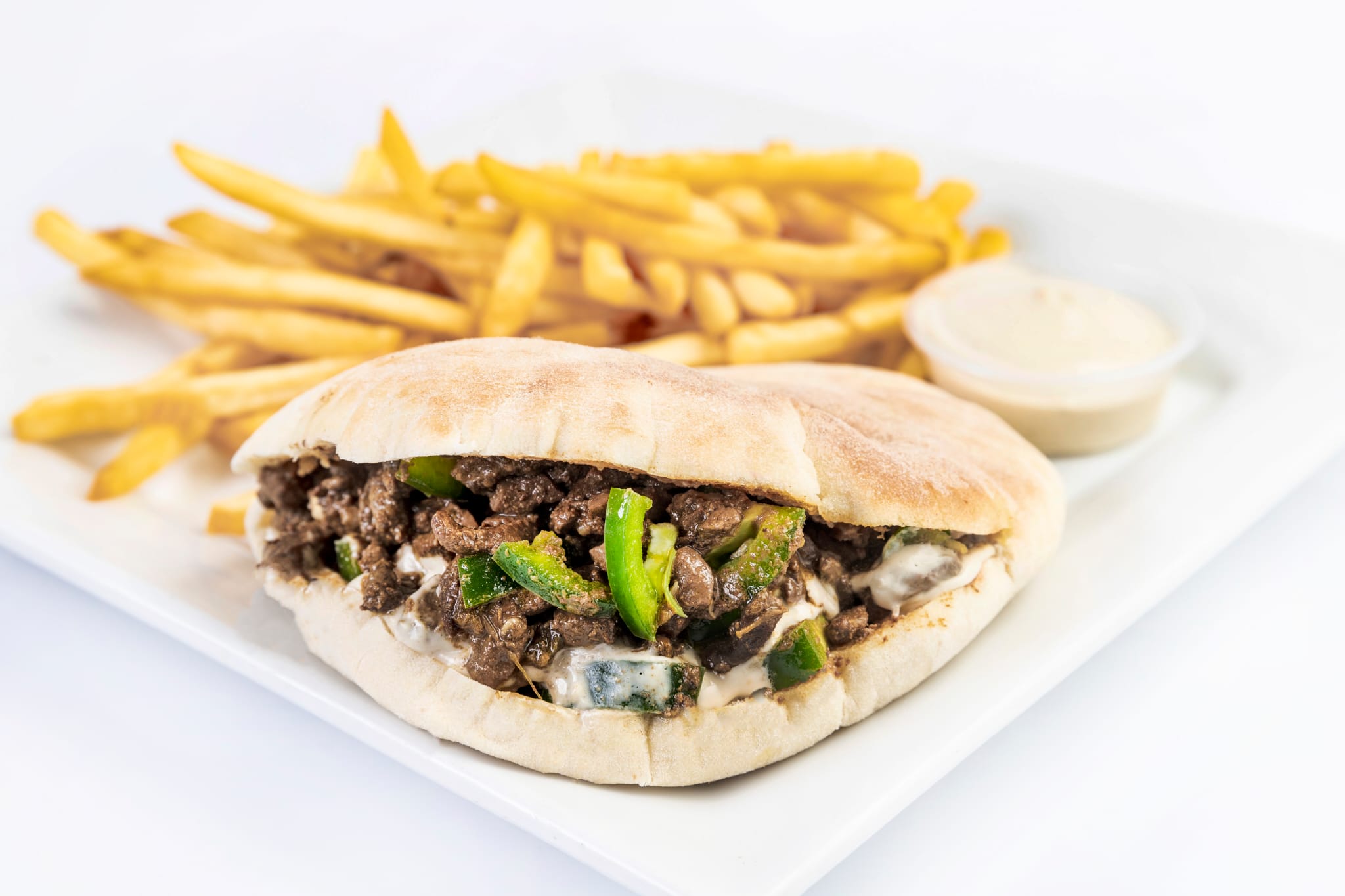 Order Beef Liver Sandwich food online from Cairo Restaurant & Cafe store, Anaheim on bringmethat.com