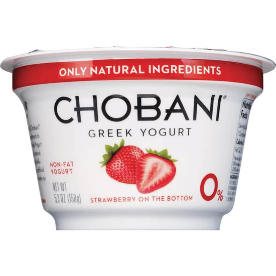 Order Chobani Greek Yogurt Strawberry On The Bottom food online from CVS store, LA QUINTA on bringmethat.com