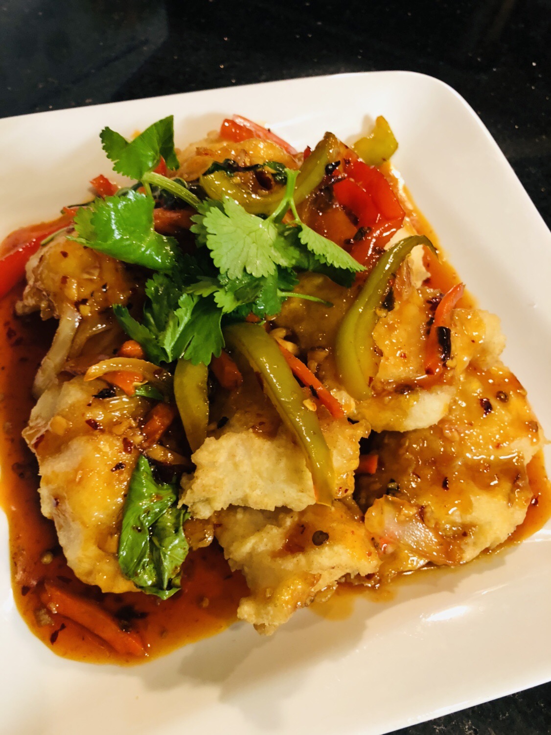 Order Exotic Catfish food online from Exotic Thai Cafe store, Woodland Hills on bringmethat.com