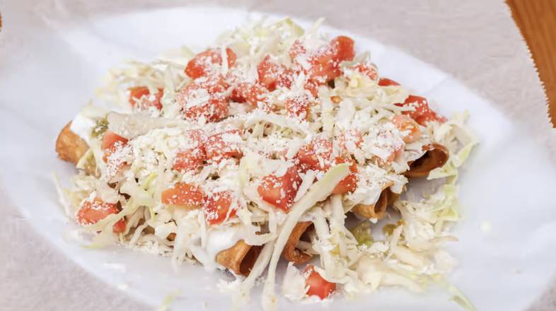 Order Flautas food online from Tequila Shots Bar & Grill store, Milpitas on bringmethat.com