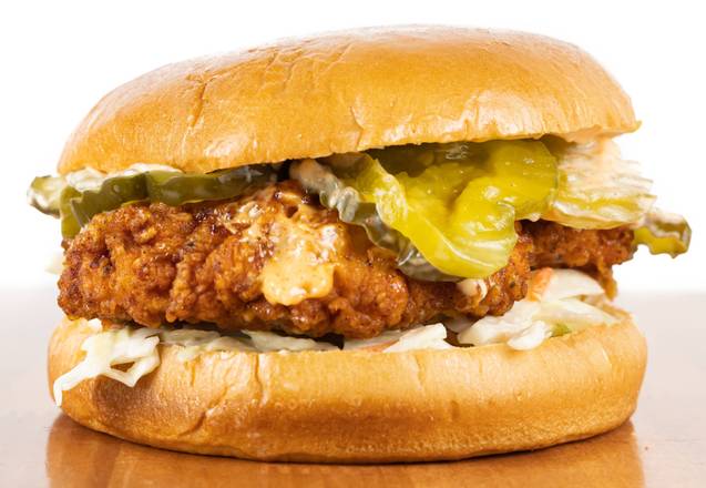 Order The Crispy Chicken Sandwich food online from Halal House store, Northridge on bringmethat.com
