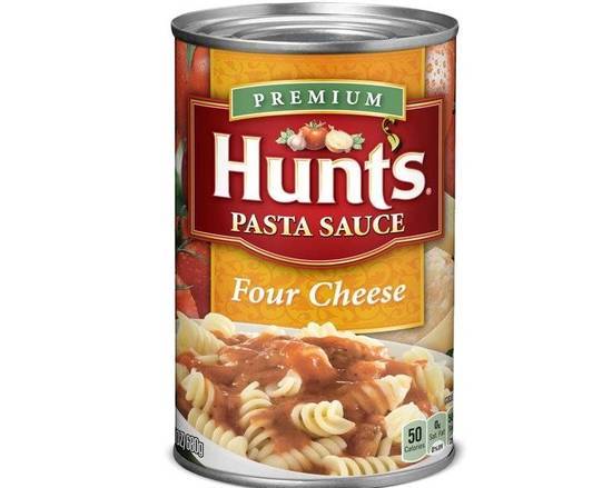 Order Hunts Pasta Sauce Four Cheese (24 oz) food online from Urban Value Corner Store store, Dallas on bringmethat.com