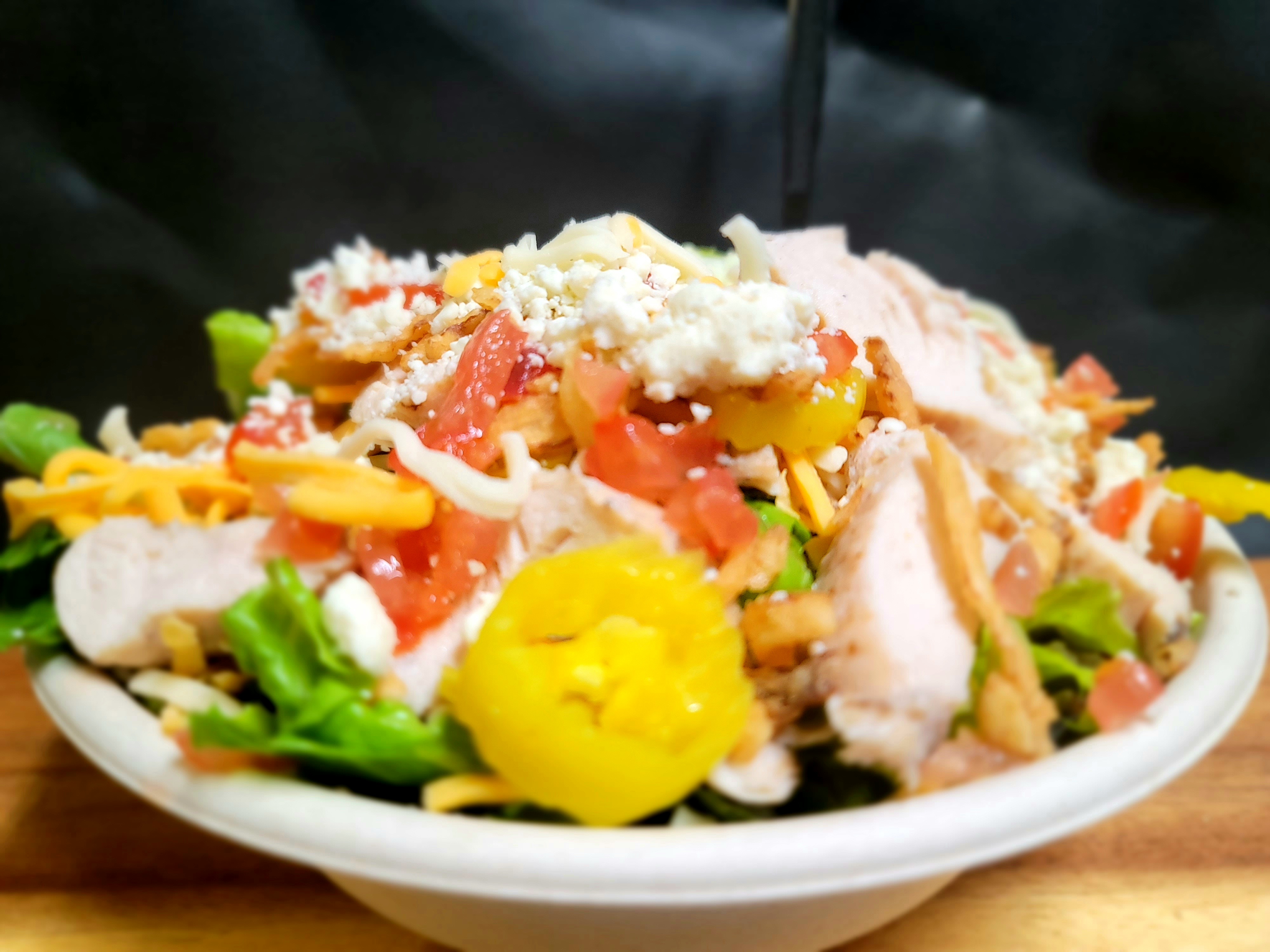 Order Buffalo salad food online from Jitters Cafe store, North Chili on bringmethat.com