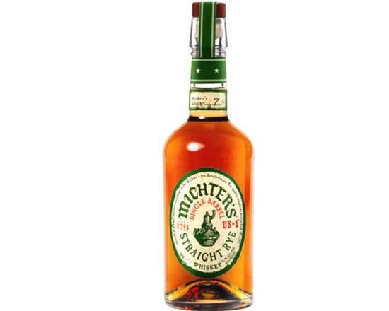 Order Michters Rye Whiskey, 750mL liquor (42.4% ABV) food online from Ranch Market Too store, Yountville on bringmethat.com