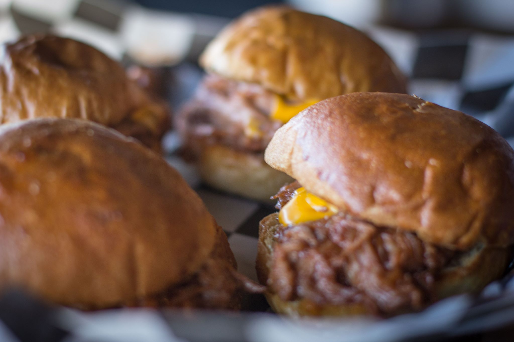 Order BBQ Pulled Pork Sliders food online from Sneaker's Sports Bar and Grill store, Franklin Park on bringmethat.com