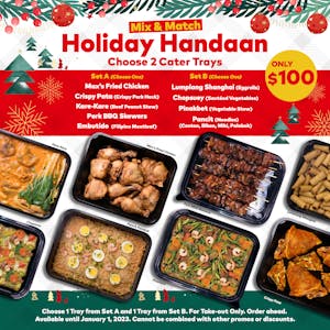 Order Mix & Match 2 Cater Trays food online from Max Restaurant store, Waipahu on bringmethat.com