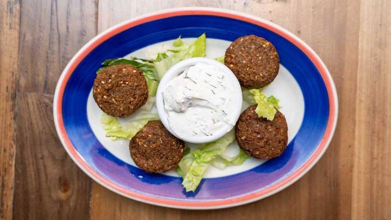 Order Falafel food online from Cafe Baklava Medeterrainian Grill store, Mountain View on bringmethat.com