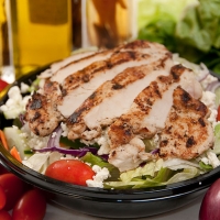 Order Greek Salad food online from Prime Roast Beef & Pizza store, Danvers on bringmethat.com
