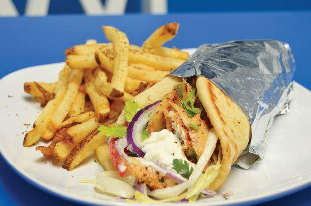 Order Chicken Gyro Pita food online from Opa! Opa! store, Wilmington on bringmethat.com