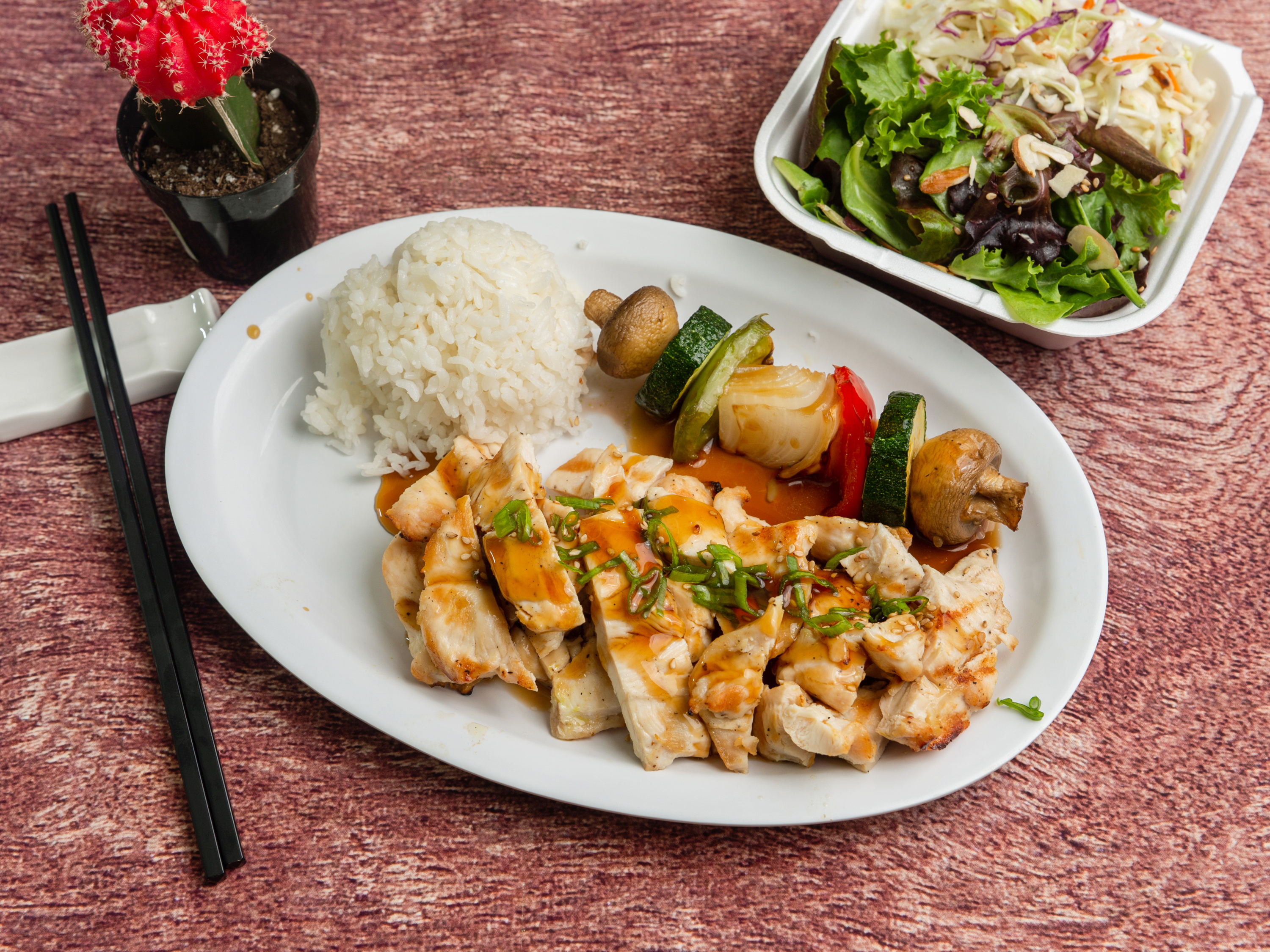 Order Chicken Breast Plate food online from Yasai Japanese Grill store, Irvine on bringmethat.com