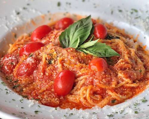 Order Momma’s Spaghetti Marinara food online from Mocha Bleu store, Teaneck on bringmethat.com