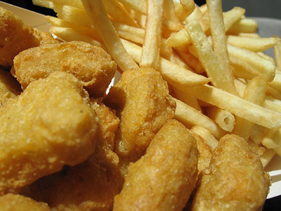 Order 9 Pieces Chicken Nuggets food online from Kennedy Pizza & Fried Chicken store, Newark on bringmethat.com