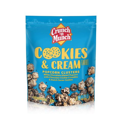 Order Crunch ‘n Munch Cookies & Cream Flavored Popcorn Clusters 5.5oz food online from 7-Eleven store, El Dorado Hills on bringmethat.com