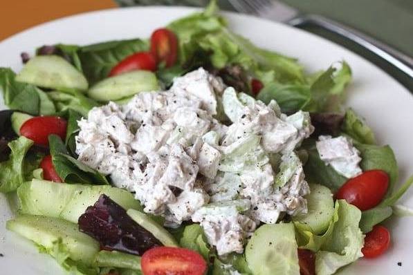 Order Chicken salad Mixed Green food online from Soup Kettle Grille store, Meridian on bringmethat.com