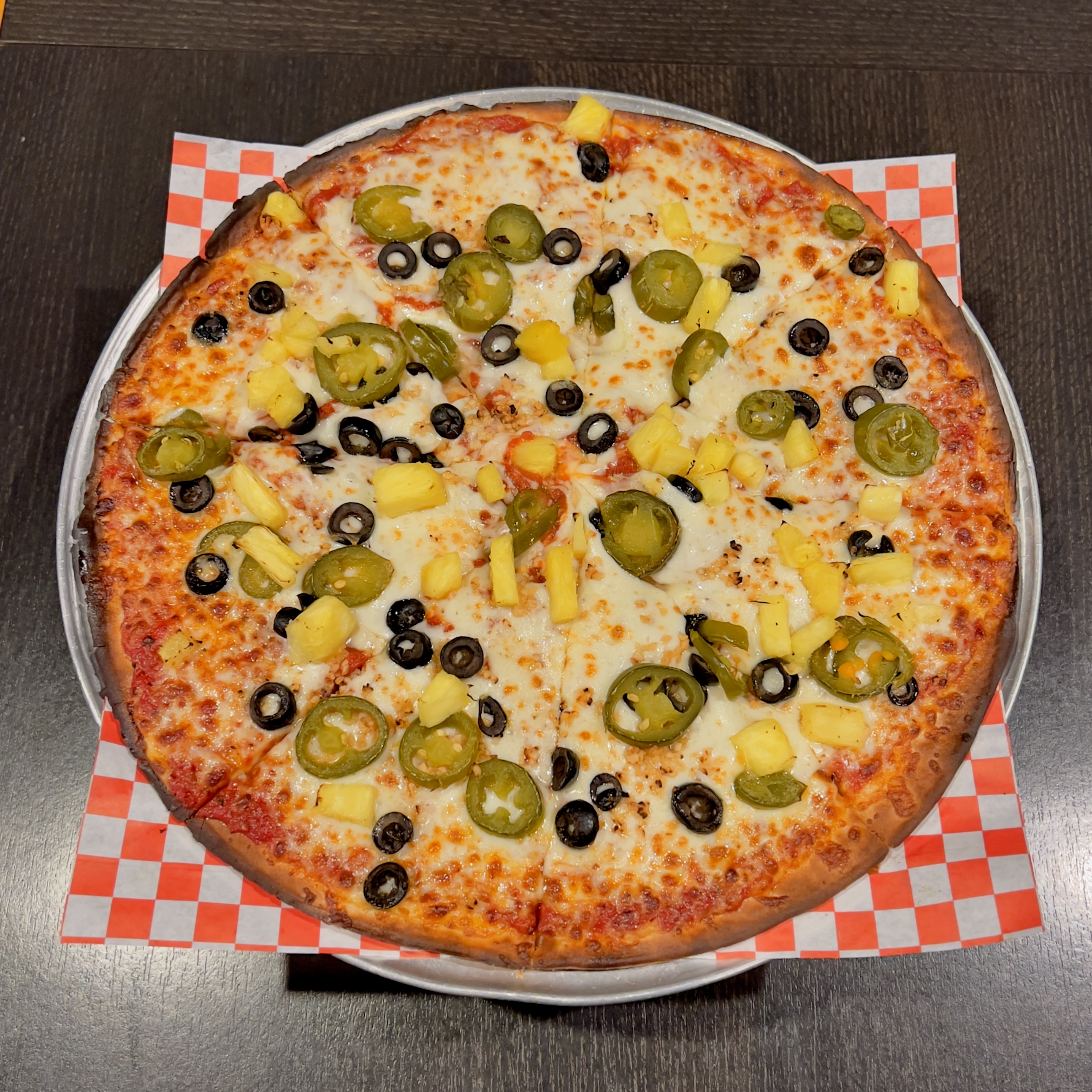Order 14" Gluten Free Thin Crust Pizza food online from Noho pizza man store, North Hollywood on bringmethat.com