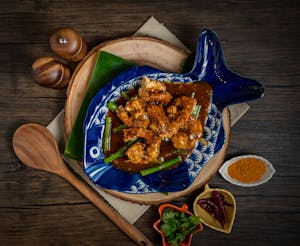 Order Prik-Khing with Crispy Jumbo Shrimps food online from Morningside Thai Restaurant store, Houston on bringmethat.com