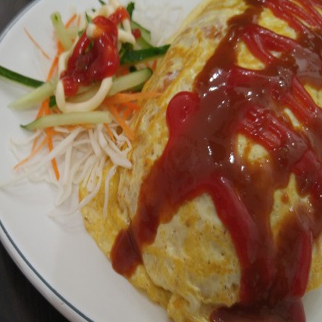 Order Omelet Rice food online from Tian Chinese & Korean Cuisine store, Ellicott City on bringmethat.com