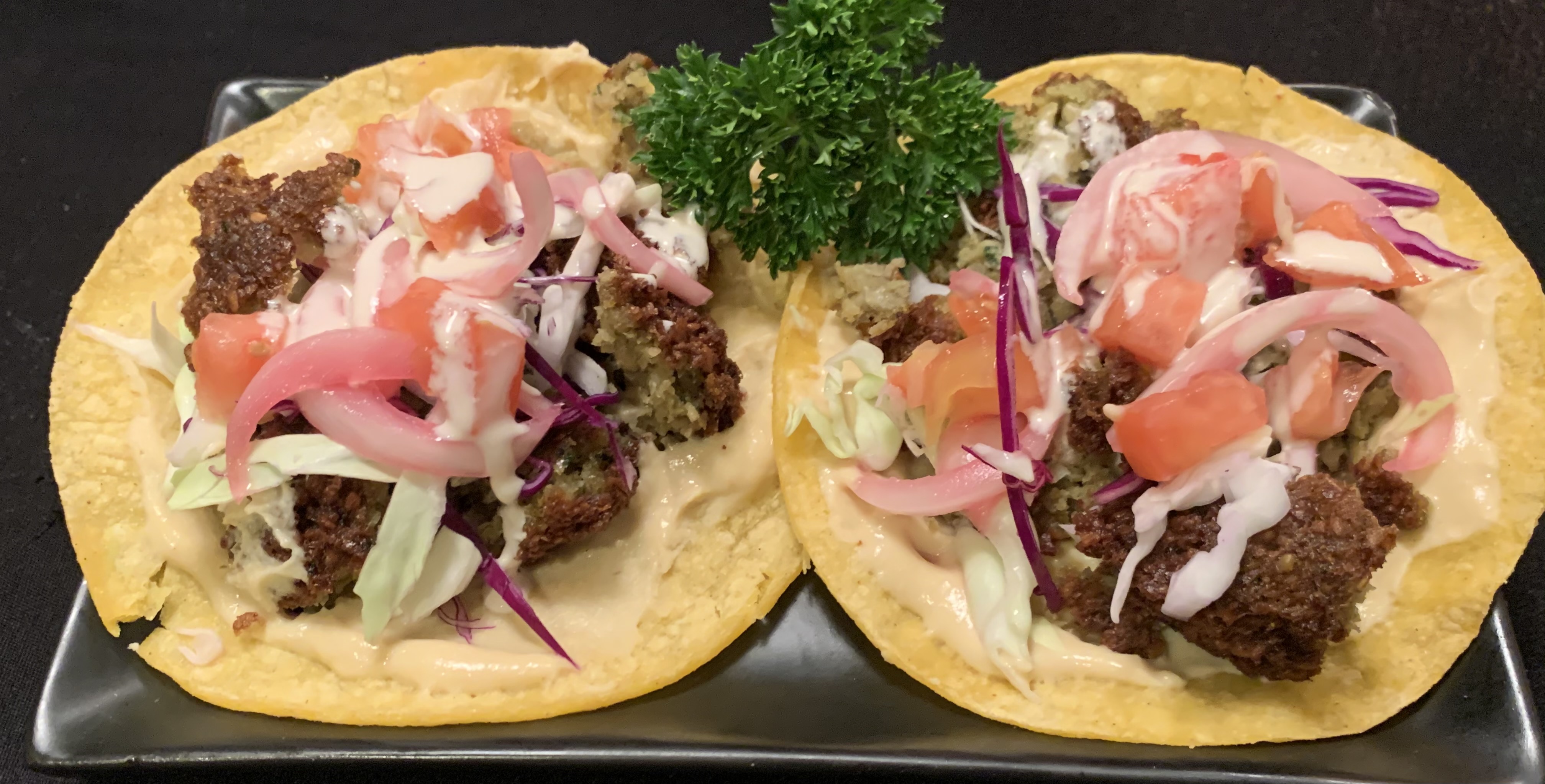 Order Falafel Taco food online from Pupusa Lady store, Gilroy on bringmethat.com
