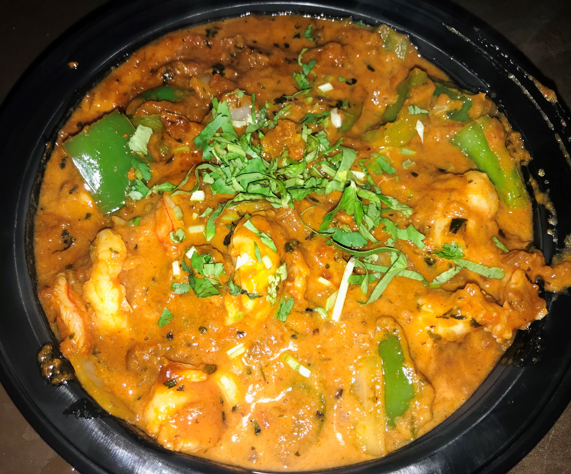 Order Shrimp Bhuna kadai food online from Darbar Restaurant store, Baltimore on bringmethat.com