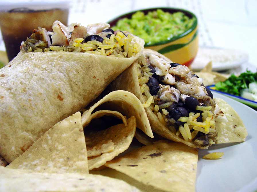 Order Fish Burrito food online from Tacos & Co store, Mission Viejo on bringmethat.com