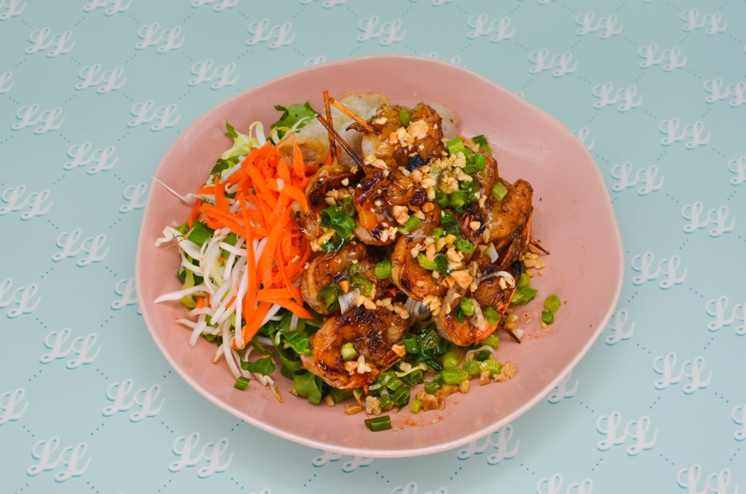 Order Vermicelli Bowl - Shrimp food online from Luc Lac Vietnamese Kitchen store, Portland on bringmethat.com