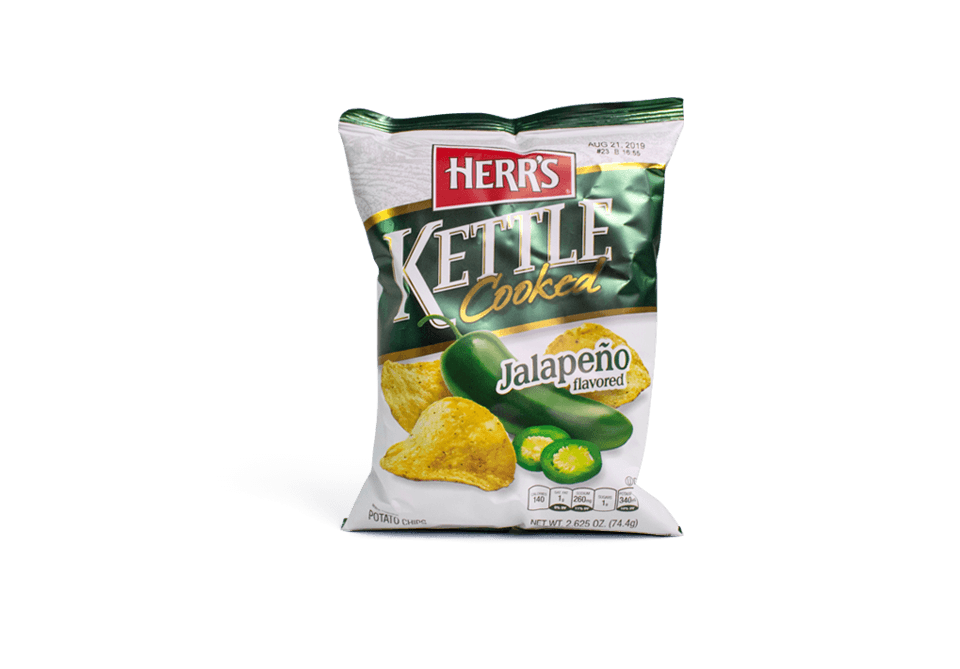 Order Herr's Jalapeno Kettle Chips 2.5oz food online from Wawa store, Ardmore on bringmethat.com