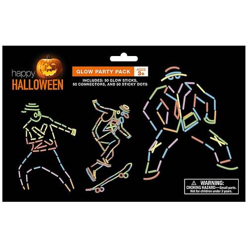 Order happy Halloween HALLOWEEN GLOWSTICK PARTY PACK - 50.0 ea food online from Walgreens store, Inver Grove Heights on bringmethat.com