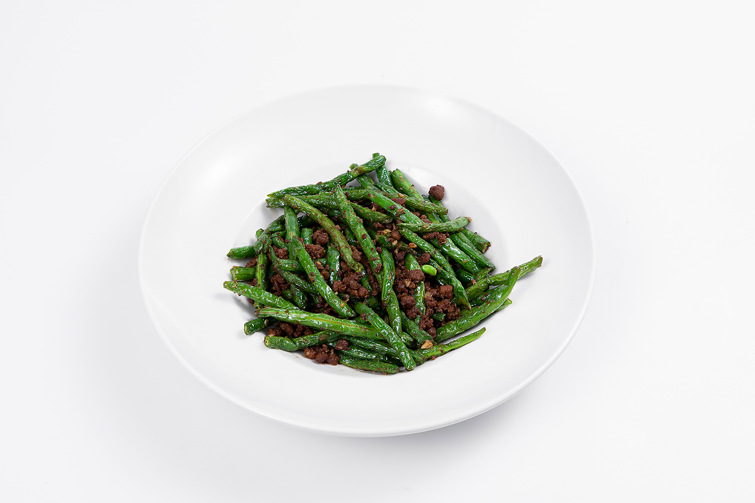 Order Sauteed String Bean with Minced Pork food online from Tom Dim Sum store, Media on bringmethat.com