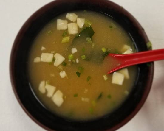 Order Miso Soup food online from Oishi Teriyaki & Sushi store, Paramount on bringmethat.com