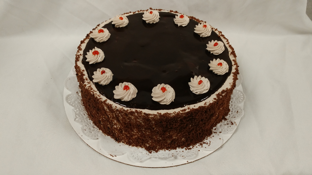 Order 8" Chocolate Mousse Cake food online from Matt Bakery store, Whitehall on bringmethat.com